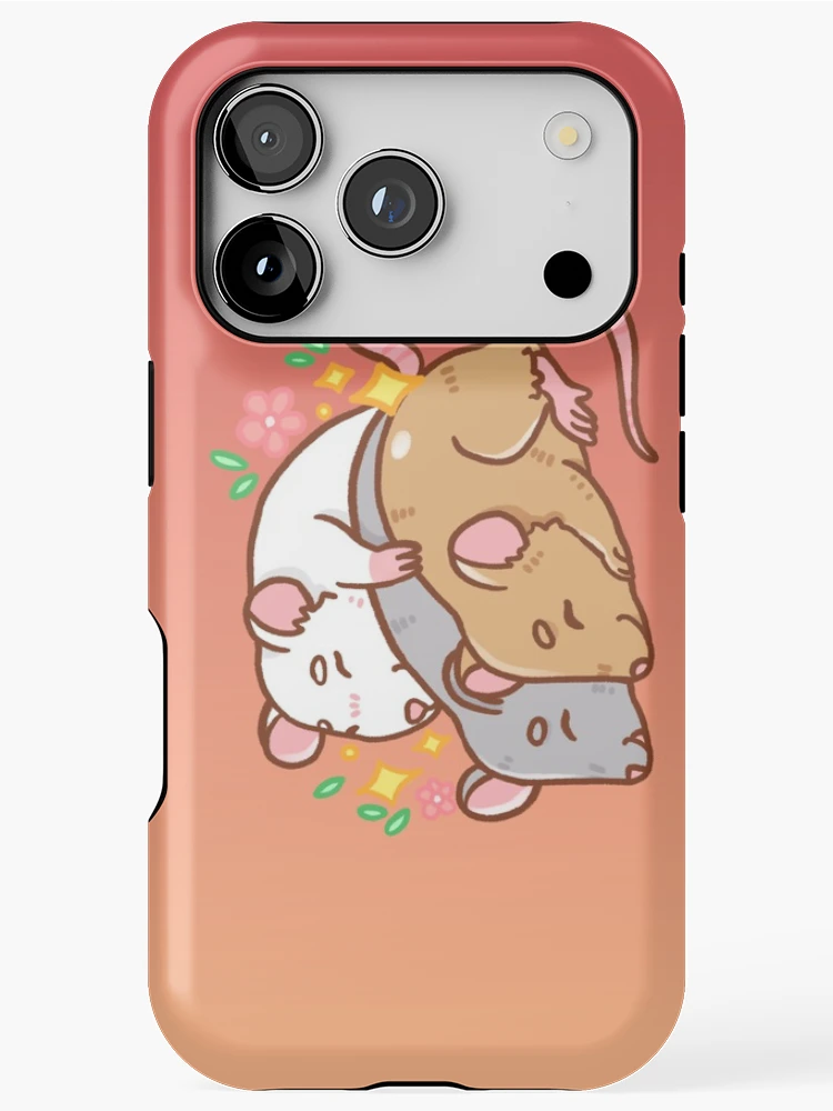 Thumbnail 1 of 4, iPhone Case, Sleepy Rats designed and sold by CodeRatto.
