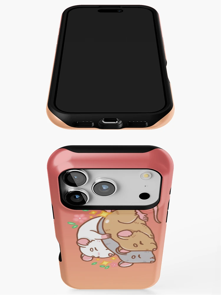 Thumbnail 3 of 4, iPhone Case, Sleepy Rats designed and sold by CodeRatto.
