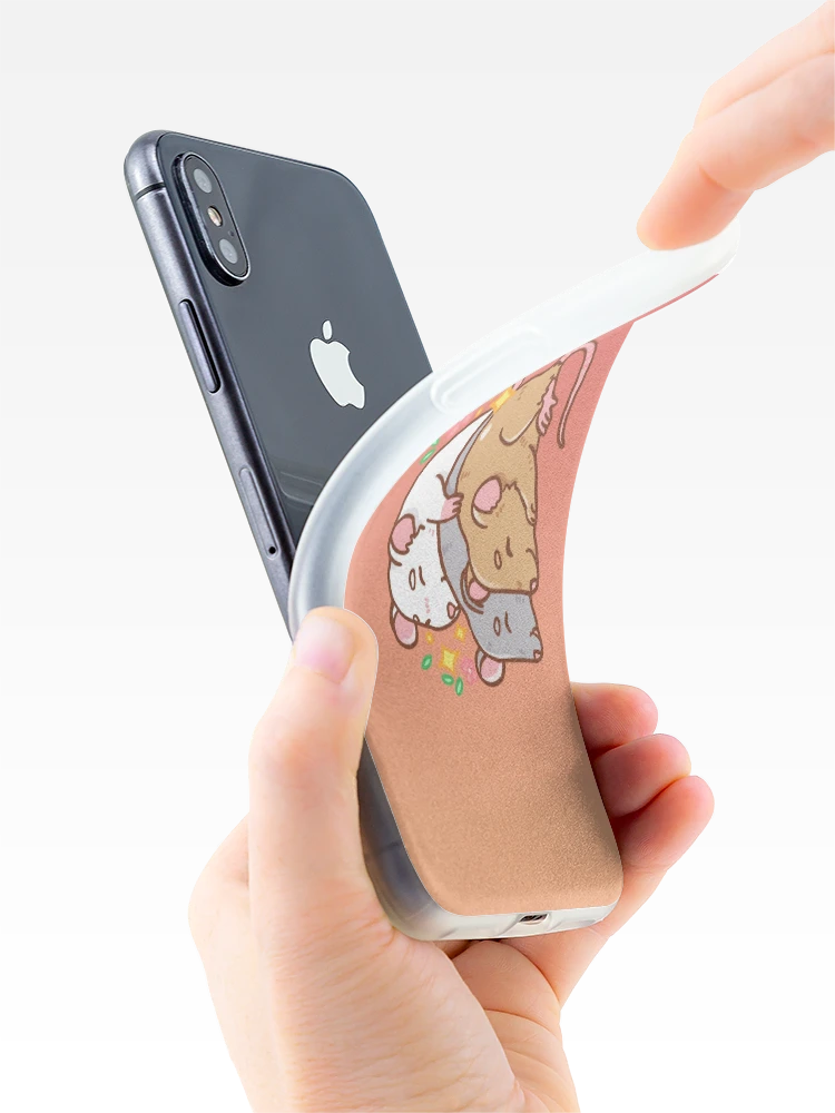 Thumbnail 4 of 5, iPhone Case, Sleepy Rats designed and sold by CodeRatto.