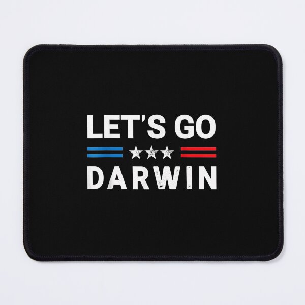 Item preview, Let's Go Darwin Funny Sarcastic Vinatge US Flag Graphic designed and sold by willielmack.