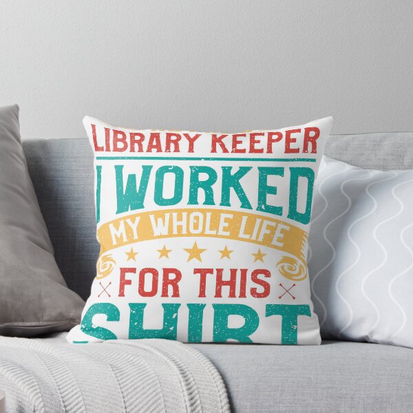 Item preview, Retired Library Keeper I worked My whole life for this shirt designed and sold by Tezss T.