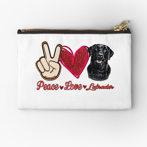 Item preview, Peace Love Labrador Black Lab designed and sold by One Pine Designs.