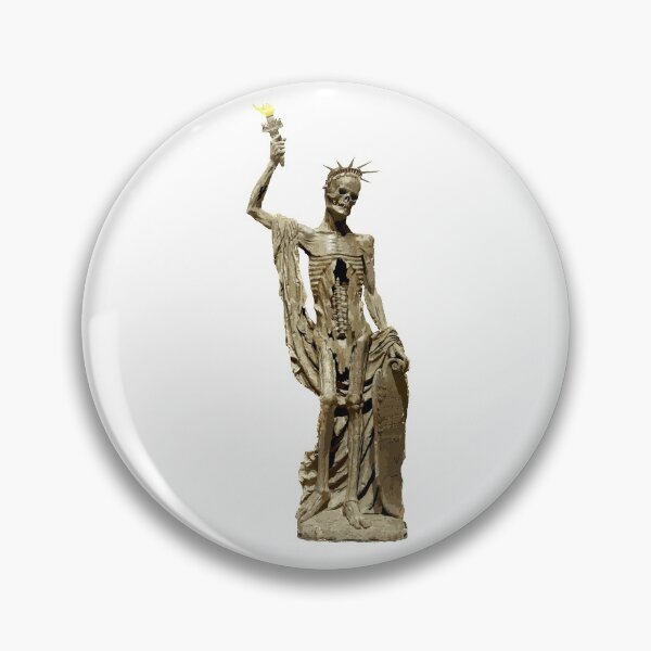 Item preview, Skeleton Statue of Lady Liberty designed and sold by redbugdesigns.