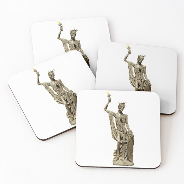 Item preview, Skeleton Statue of Lady Liberty designed and sold by redbugdesigns.