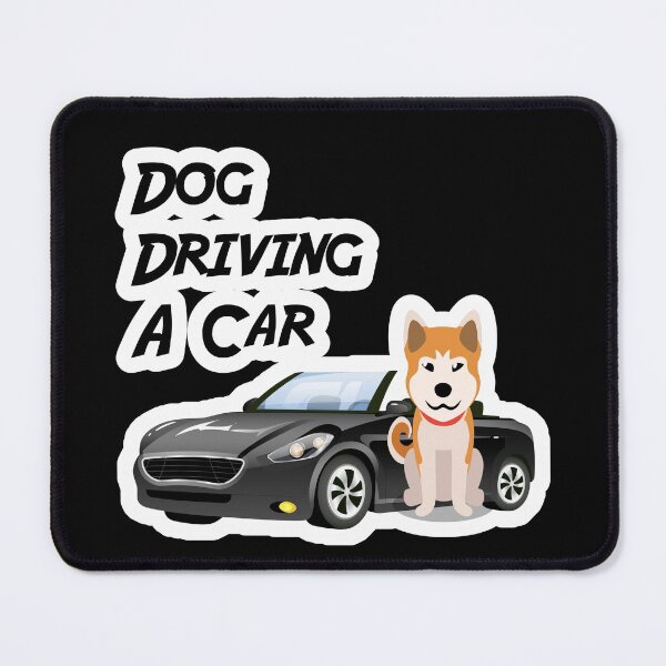 Item preview, Dog Driving A Car designed and sold by JLCableStudio.
