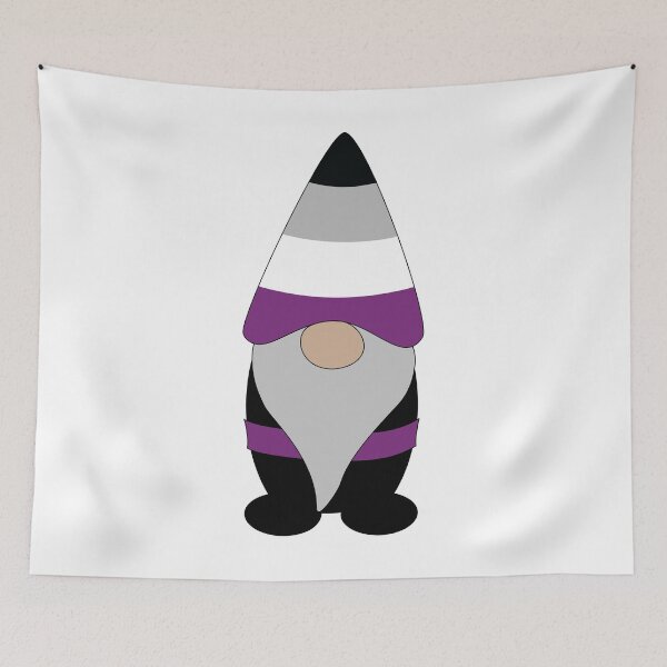 Item preview, Ace Pride Gnome designed and sold by Valkyrie24.