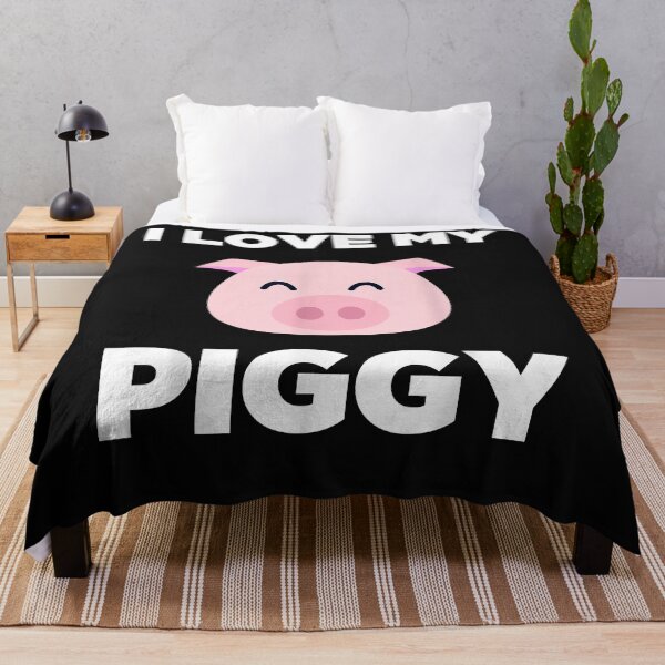 Item preview, I Love My Piggy - Funny Pet Pig Lover Cute T-Shirt designed and sold by Jasarter.