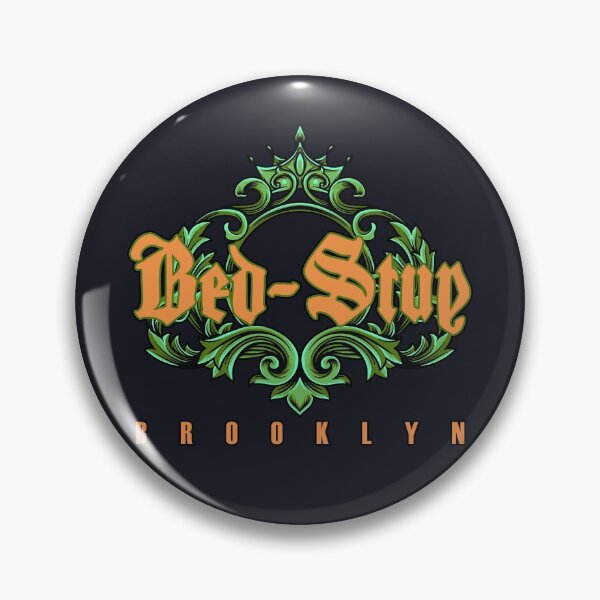Item preview, Bed-Stuy, Brooklyn - Orange, Green Crown designed and sold by Chubuter.