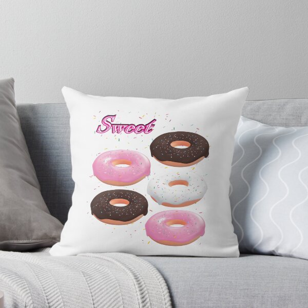 Artikelvorschau, Süße Donuts mit Regenbogenstreuseln bereift entworfen und verkauft von CoffeeWires.