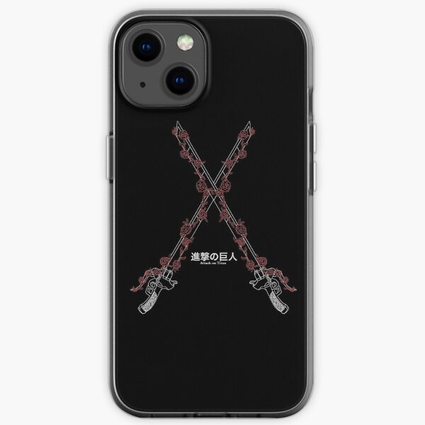 Attack on Titan Rose ODM gear iPhone Soft Case