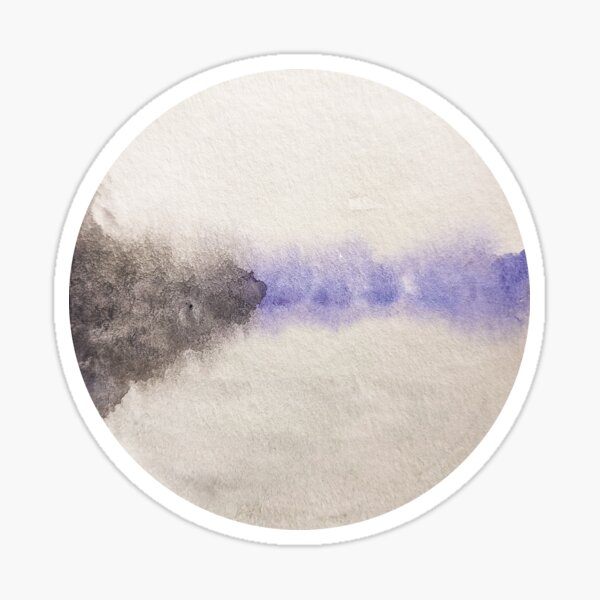 Demisexual Pride Flag Moon Sticker