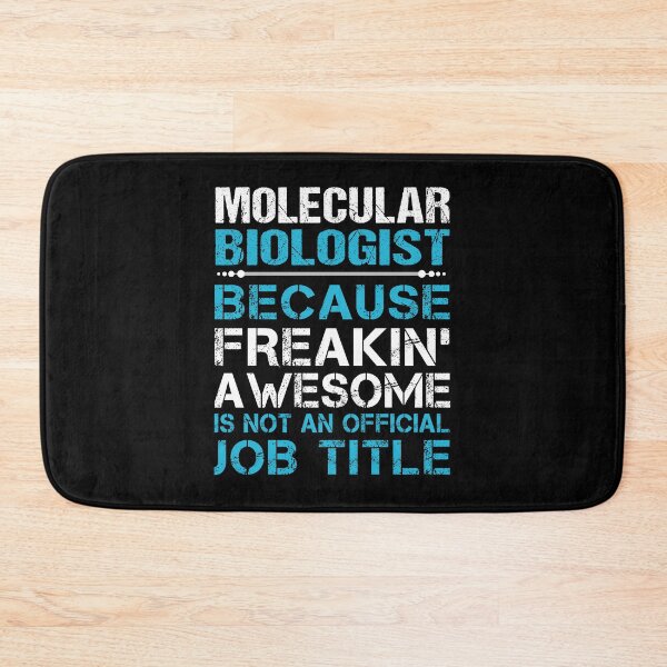 Item preview, Molecular Biologist T Shirt - Freaking Awesome Job Gift Item Tee designed and sold by oetate4774.