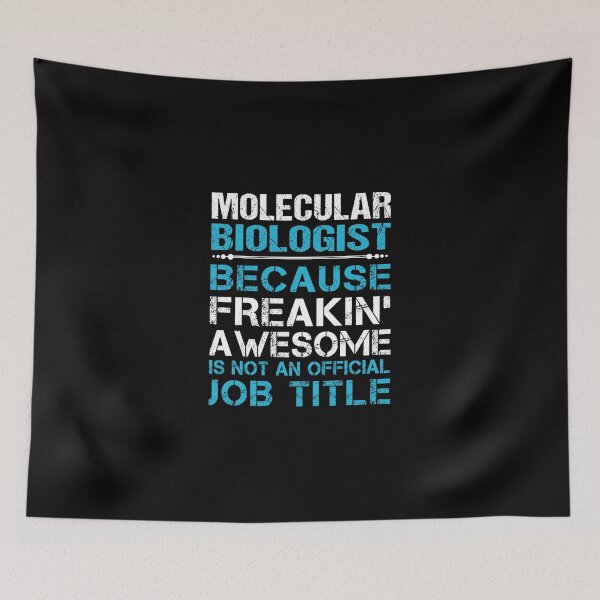 Item preview, Molecular Biologist T Shirt - Freaking Awesome Job Gift Item Tee designed and sold by oetate4774.