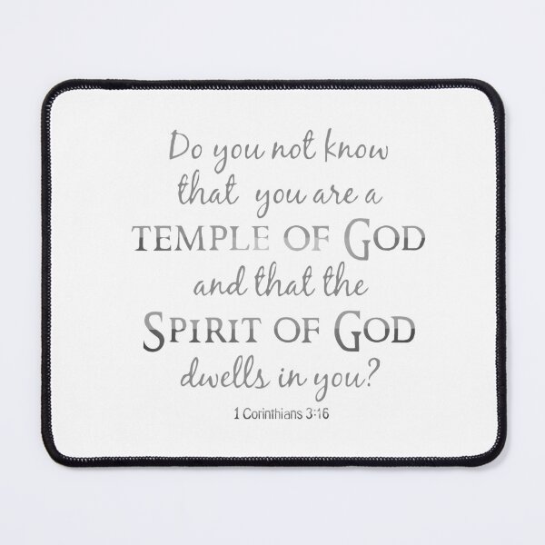 Item preview, You Are A Temple of God 1 Corinthians 3 16 KJV designed and sold by teenugs.