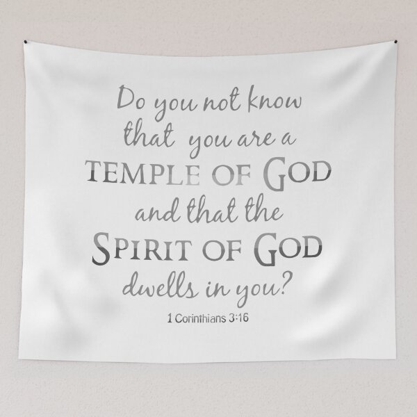 Item preview, You Are A Temple of God 1 Corinthians 3 16 KJV designed and sold by teenugs.