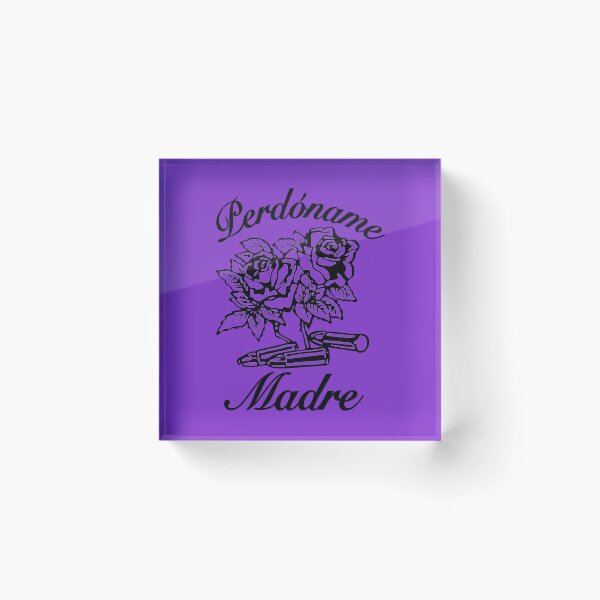 Item preview,  Perdoname Madre, Mother Forgive Me Black clear Roses designed and sold by tangentllc.