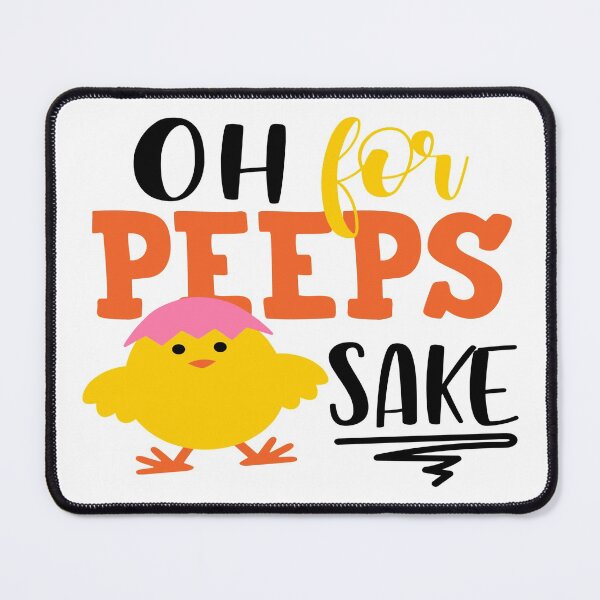Item preview, Oh for Peeps Sake-Easter Typography  designed and sold by thetypoguy.