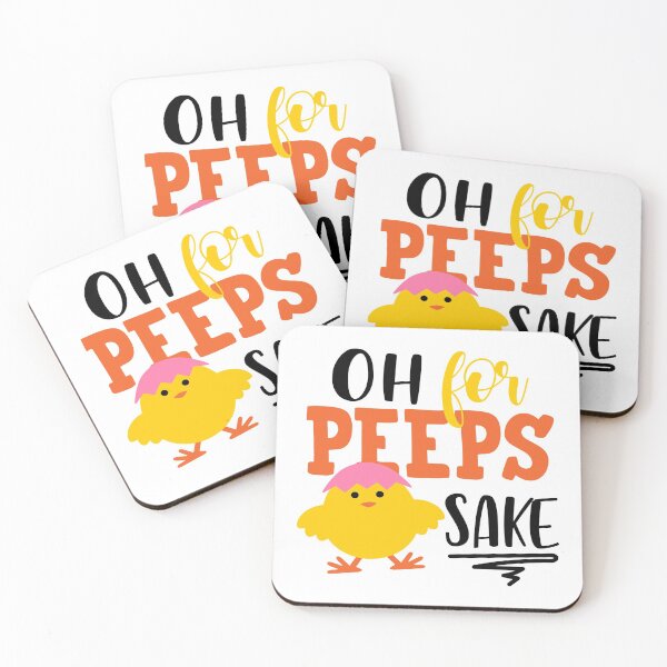 Item preview, Oh for Peeps Sake-Easter Typography  designed and sold by thetypoguy.
