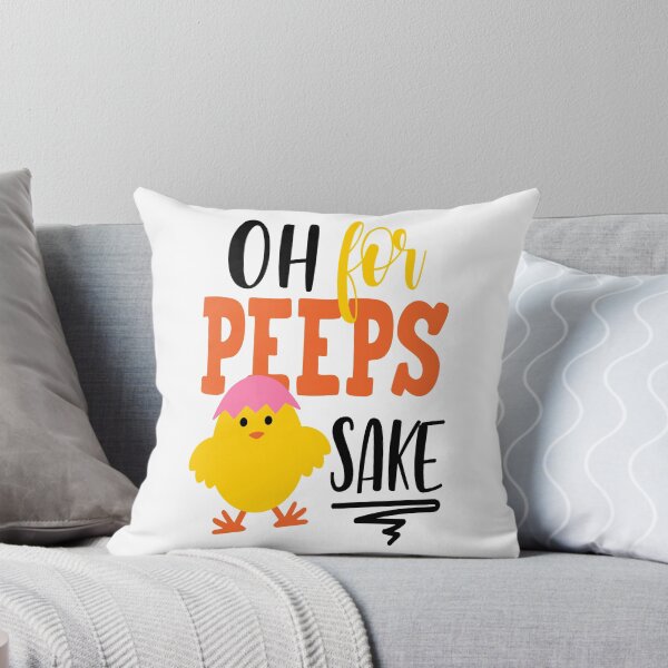 Artikel-Vorschau von Oh für Peeps Sake-Ostern Typografie, designt und verkauft von thetypoguy.