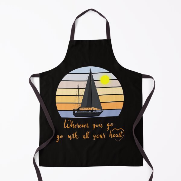 Item preview, Where you go, go with all your heart-Travel Quote - Confucius designed and sold by bluehatgraphics.