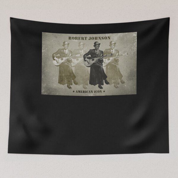 Item preview, ROBERT JOHNSON - AMERICAN ICON Classic T-Shirt designed and sold by RicStafford.