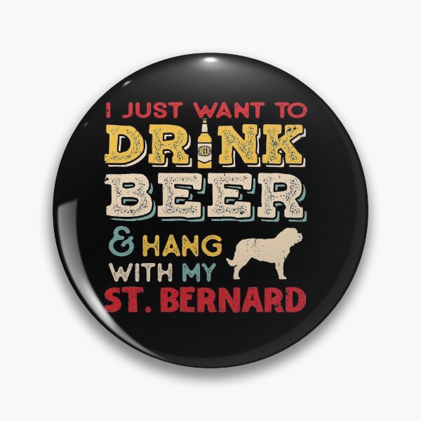 Item preview, St Benard Dog Dad Beer Lover designed and sold by rafaeltto.