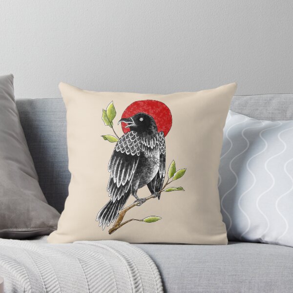 Item preview, Crow in the Morning Sun designed and sold by AchiAchoDesign.