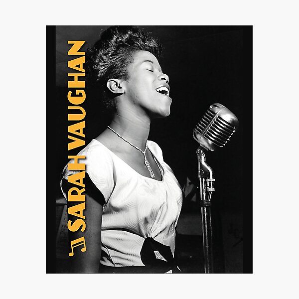 Sarah Vaughan Classic T-Shirt Photographic Print