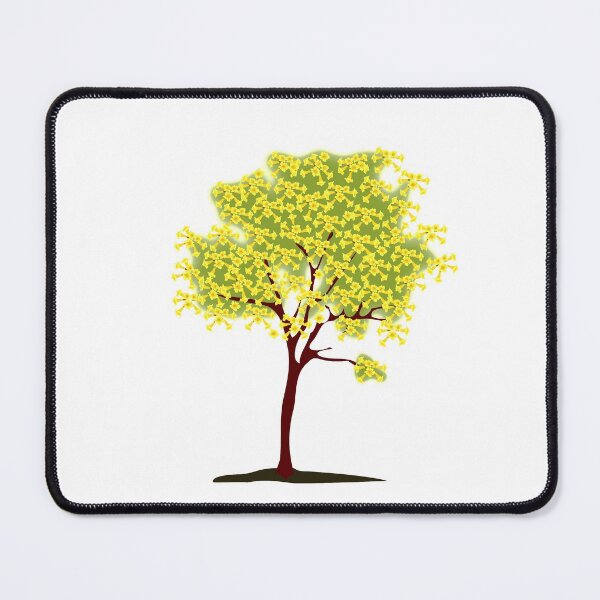 Item preview, fever tree flower green coasters designed and sold by juracity.