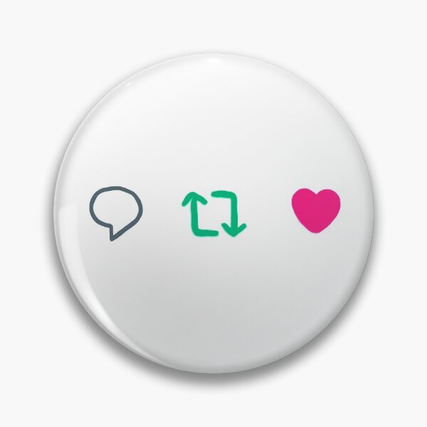 Item preview, Twitter Icons - Reply, Retweet, Like designed and sold by addyluvzpizza.