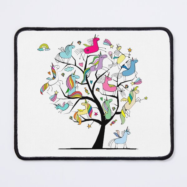 Item preview, fever tree unicon tree coasters designed and sold by juracity.