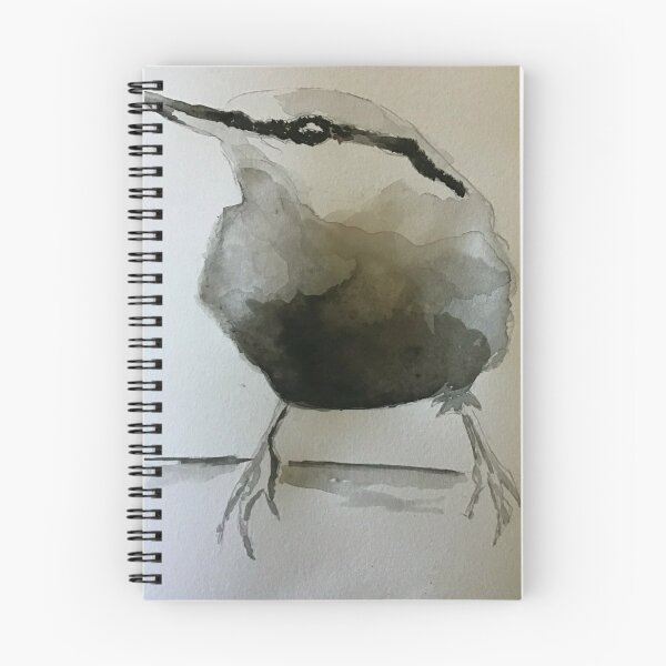 Artikelvorschau, Kleiber - S/W Aquarell entworfen und verkauft von LesleyLa.