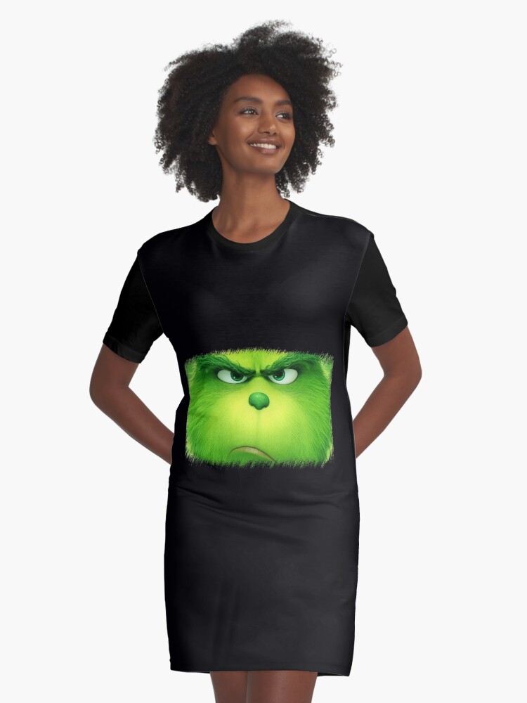 Vestido camiseta «Cara de Grinch» de pointprint | Redbubble Vestido camiseta «Cara de Grinch» de pointprint | Redbubble