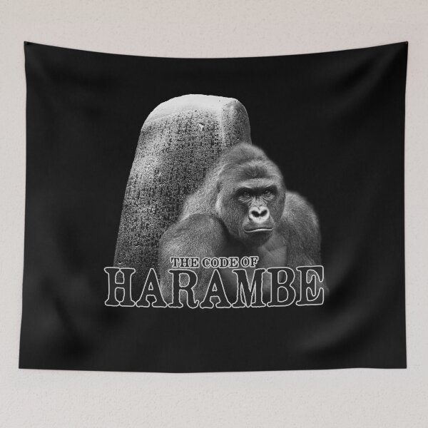 Item preview, The Code of Harambe designed and sold by robotpoop.