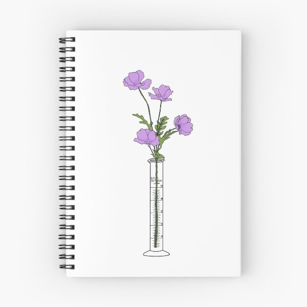 Item preview, Graduated cylinder flower  designed and sold by sydneypaiges.