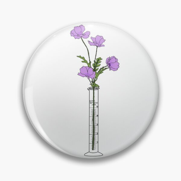 Item preview, Graduated cylinder flower  designed and sold by sydneypaiges.