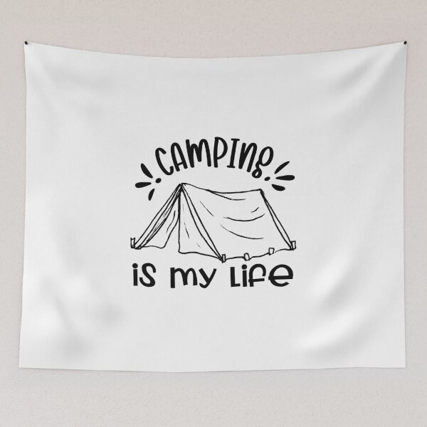 Item preview, Camping is My Life designed and sold by miraipa.