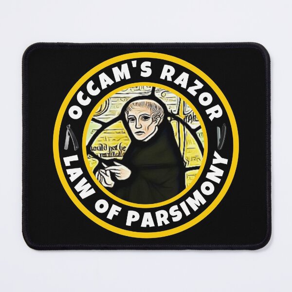 Item preview, Occam's Razor Law of Parsimony Science designed and sold by MojaveTradePost.