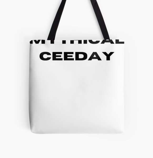 Mythical Ceeday Sticker All Over Print Tote Bag