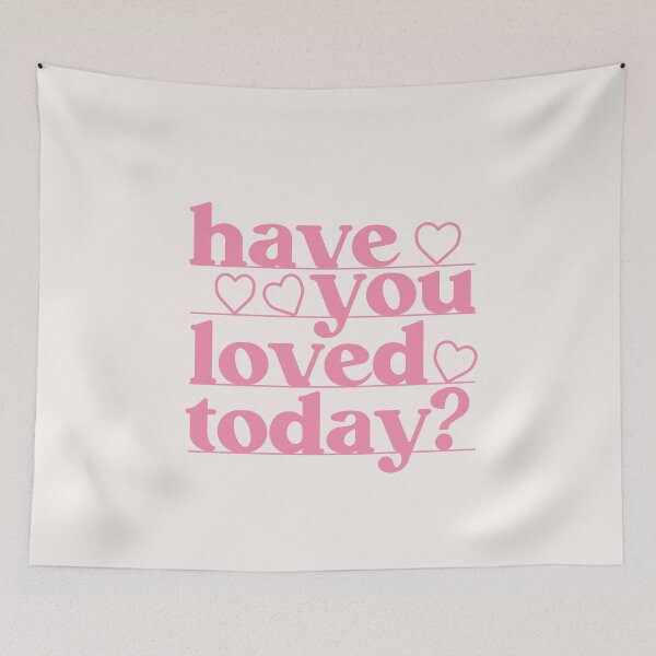 Item preview, Have You Loved Today? - Pink Hearts designed and sold by danielalorenzo.