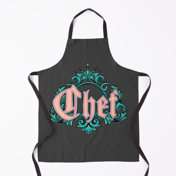 Item preview, Chef - Pink Aqua Crown designed and sold by Chubuter.