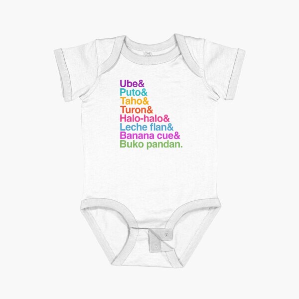 Item preview, FILIPINO PINOY DESSERTS COLORFUL BACKPRINT designed and sold by aydapadi.
