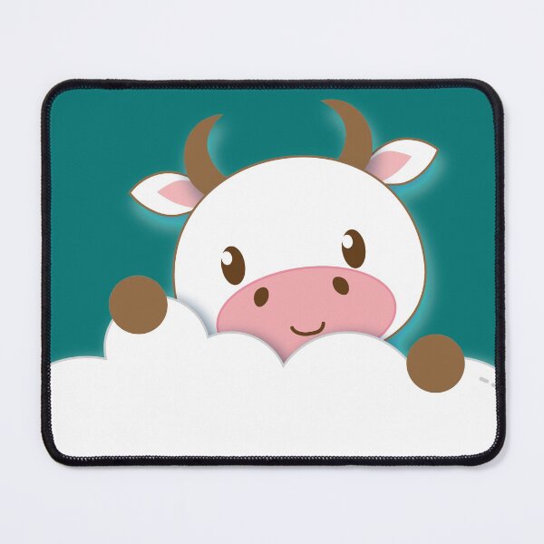 Item preview, Cute Cow on a Cloud designed and sold by ZennicDesigns.