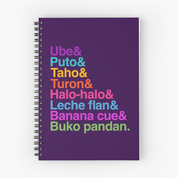 Item preview, FILIPINO PINOY DESSERTS COLORFUL BACKPRINT designed and sold by aydapadi.