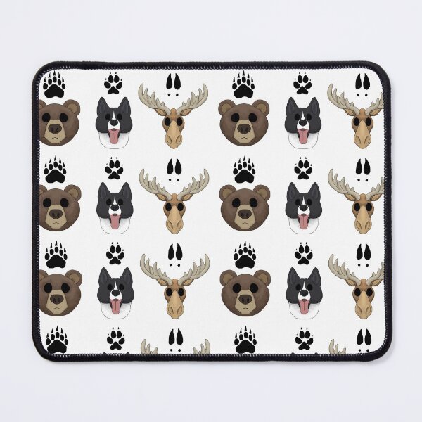 Item preview, Karelian Bear Dog, Bear and Moose designed and sold by AndromedaFIN.