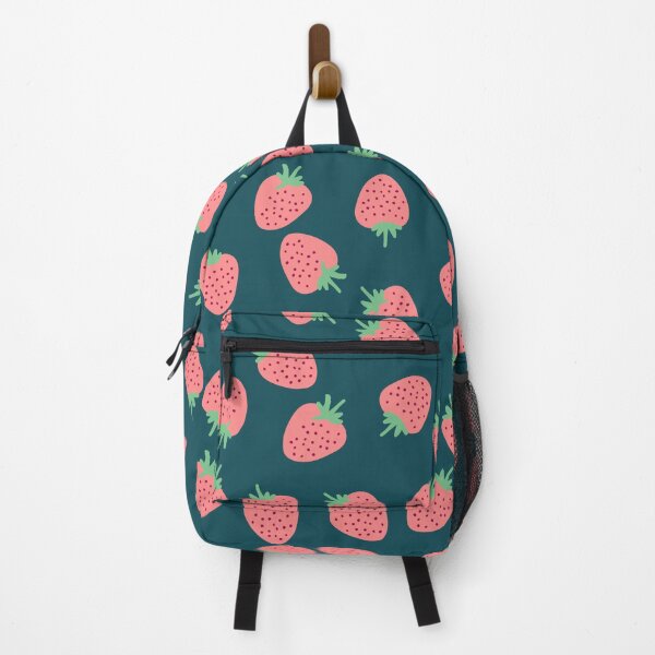 Item preview, Strawberries on turquoise designed and sold by VickyCloset.