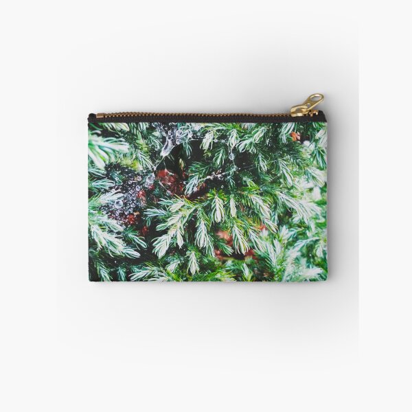 Item preview, Fir tree covered with drops of rain designed and sold by helenkaiy.