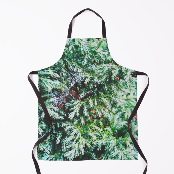 Item preview, Fir tree covered with drops of rain designed and sold by helenkaiy.
