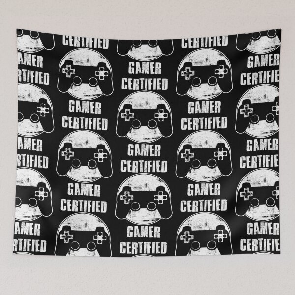 Item preview, Certified Gamer, Gift for a Gamer designed and sold by FNStuff.