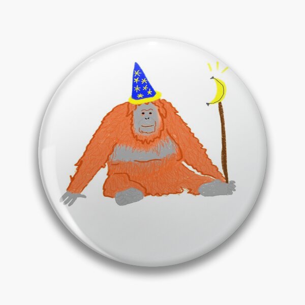 Item preview, wizard monkey designed and sold by tenderbeing.